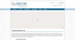 Desktop Screenshot of clarcorindustrialair.com